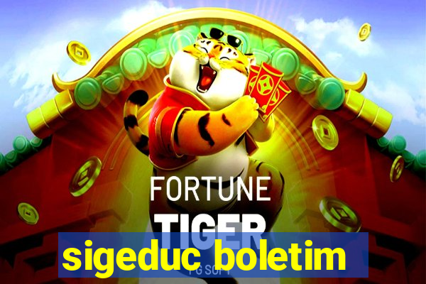 sigeduc boletim